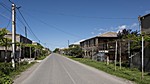 Georgische Dorfstraße bei Uplicziche