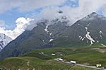 Alte Heerstrasse bei Gudauri