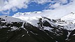 Blick vom Zagari Pass auf den Schchara