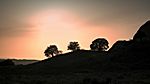 Sonnenuntergang im Waschlowani-Nationalpark