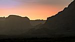 Sonnenuntergang im Waschlowani-Nationalpark