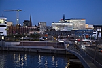 Baakenhafenbrücke und die östliche HafenCity