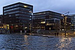 Hochwasser im Sandtorhafen