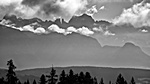 Blick vom Tschögglberg auf den Rosengarten