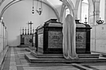 Mausoleum mit Steinernen Sarkophagen,